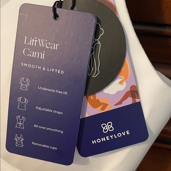 Honeylove Liftwear Cami.  NWT.  Large. White. - Picture 2 of 3